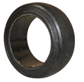 (QTY 2) 16X6X10.5 Forklift Tire Press-On | Black Smooth