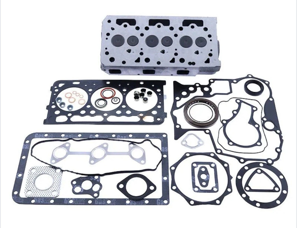 D902 Complete Cylinder Head and Full Gasket Kit for Kubota Engine