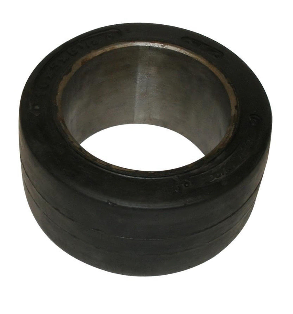 FORkLIFT CUSHION TIRE - 10X5X6.5 SMOOTH PRESS ON BLACK