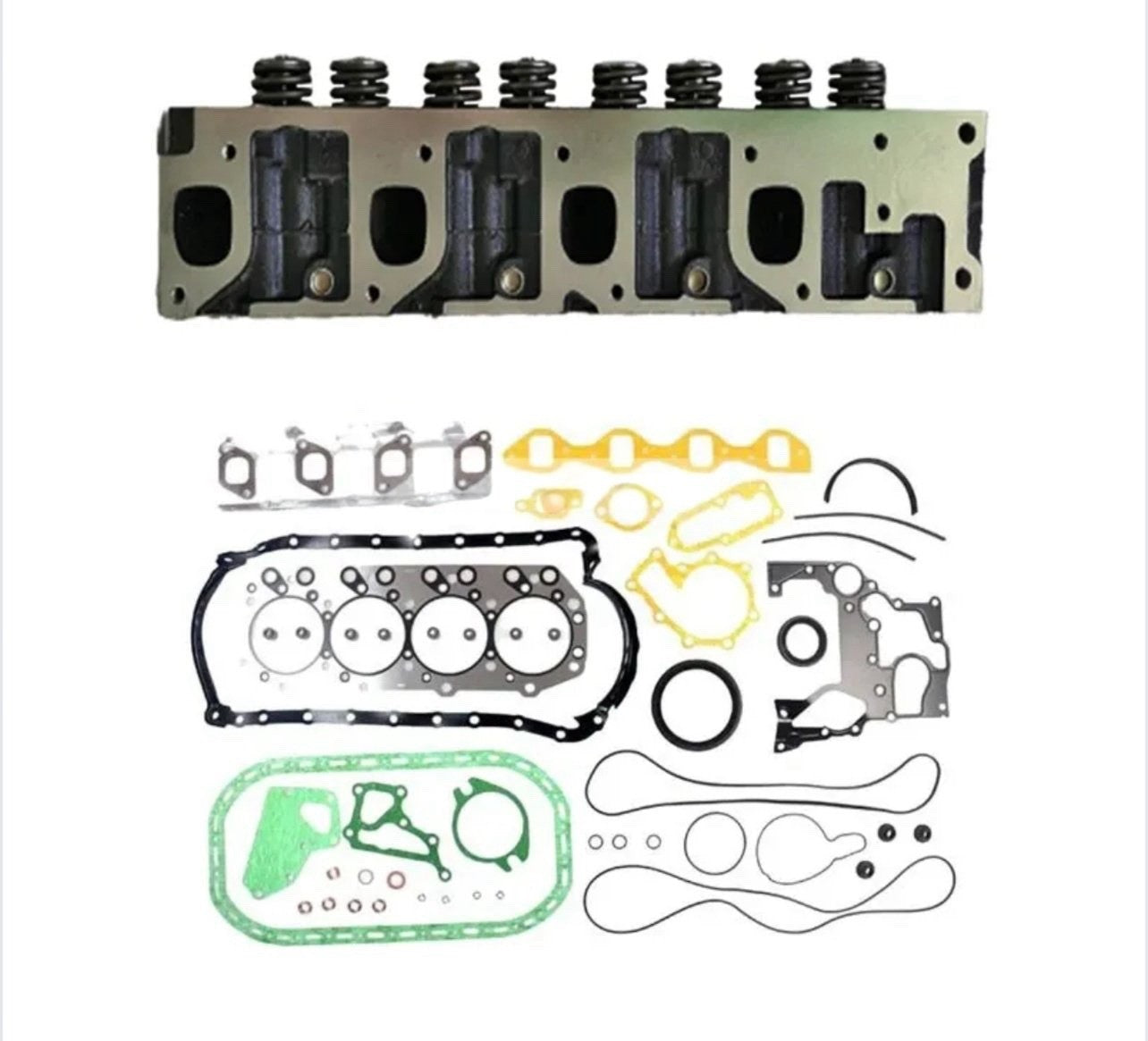 Complete Cylinder Head with Full Gasket Kit for Isuzu Engine 4JG2
