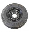 EZ600450 EZGO TIRE+WHEEL - 4.80X8 FOAMFILL 8X3.75 4ON4 SOLID RIM BLACK