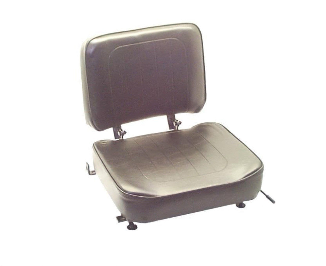 NEW UNIVERSAL VINYL FORKLIFT SEAT FITS CLARK CAT HYSTER YALE TOYOTA