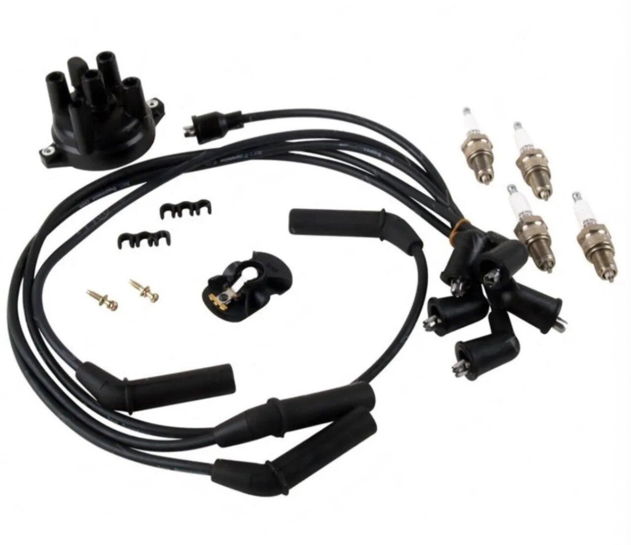 Mitsubishi / CAT Forklift Tune Up Kit | Screw Cap | W/ Filters (Air & Oil)