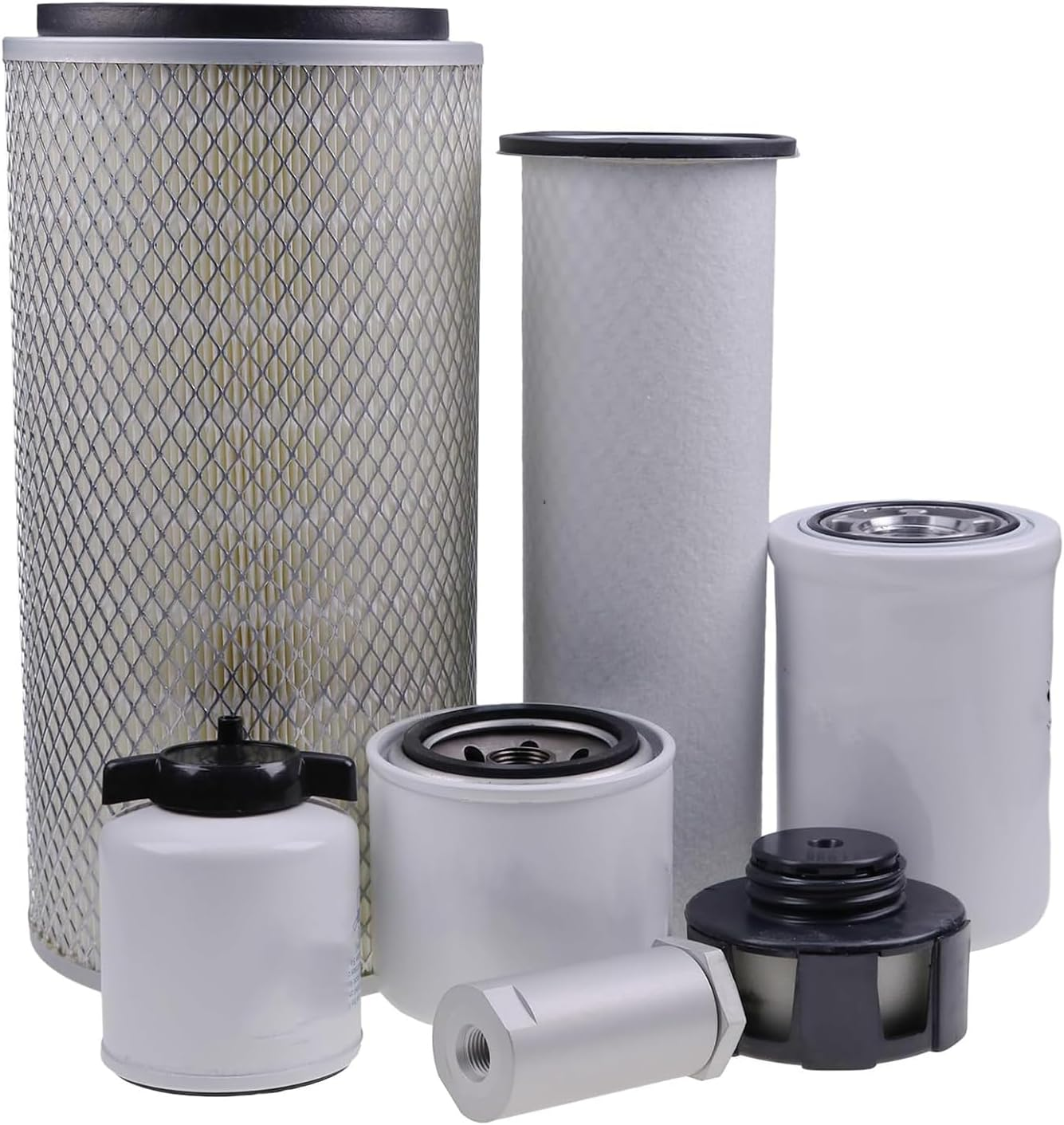 Maintenance Filter Kit Compatible for Bobcat Skid Steer A300 S220 S250 S300 S330