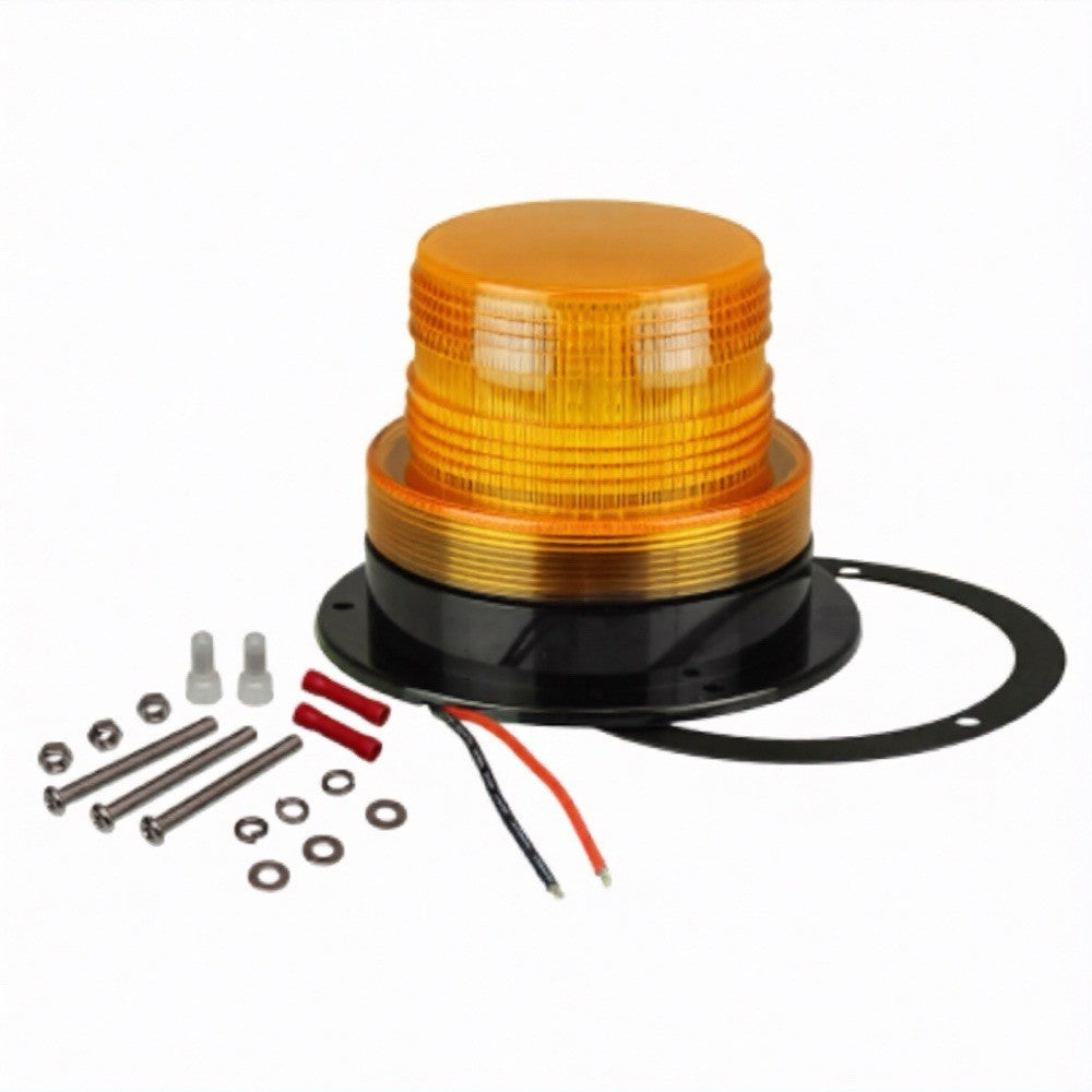 (SET OF 2) FORKLIFT UNIVERSAL STROBE LED 10-110V AMBER