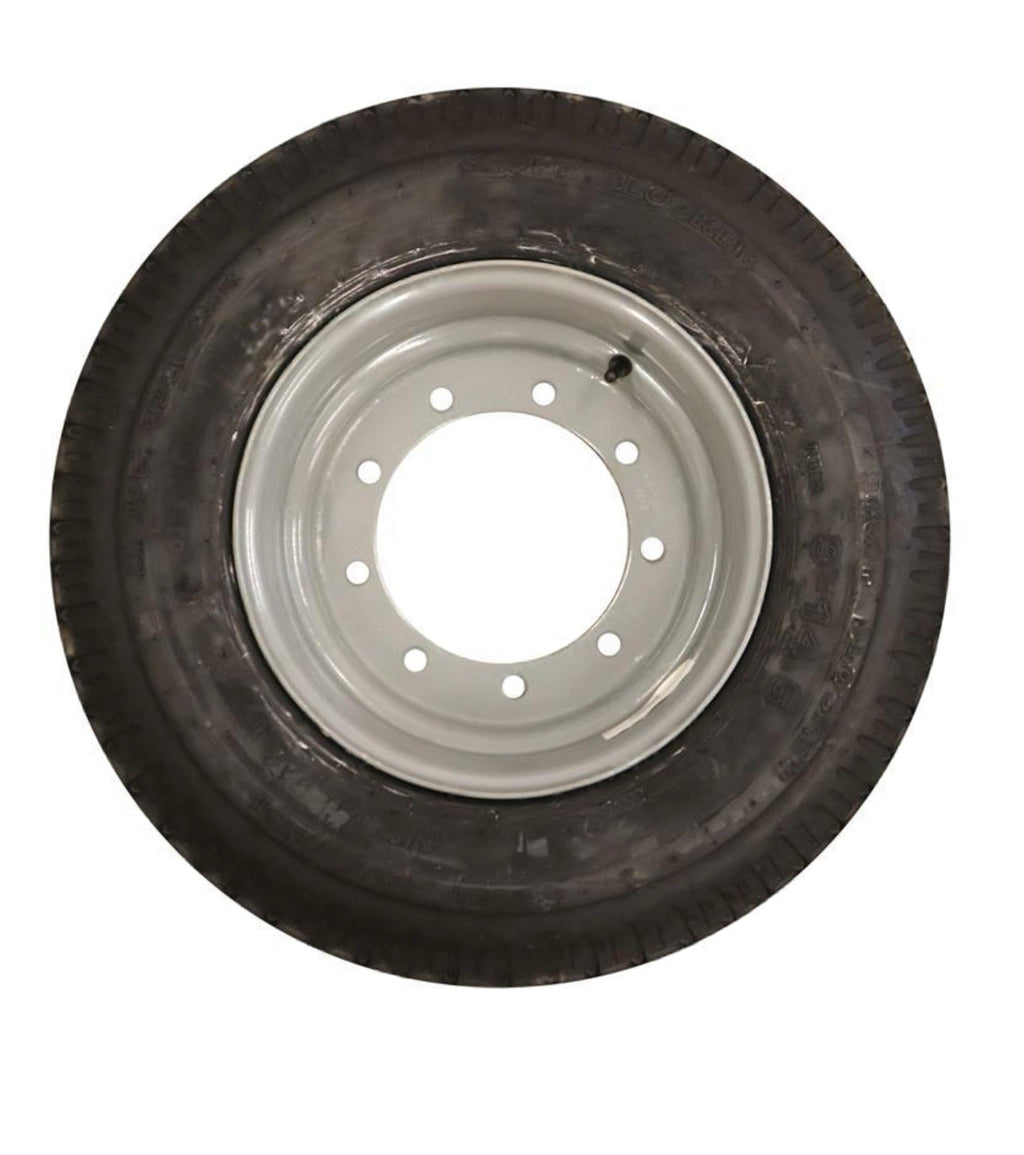 Genie 45094GT,  TIRE+WHEEL (Air) (Rear) (9"x14.5") (9 Hole) Z34/22DC