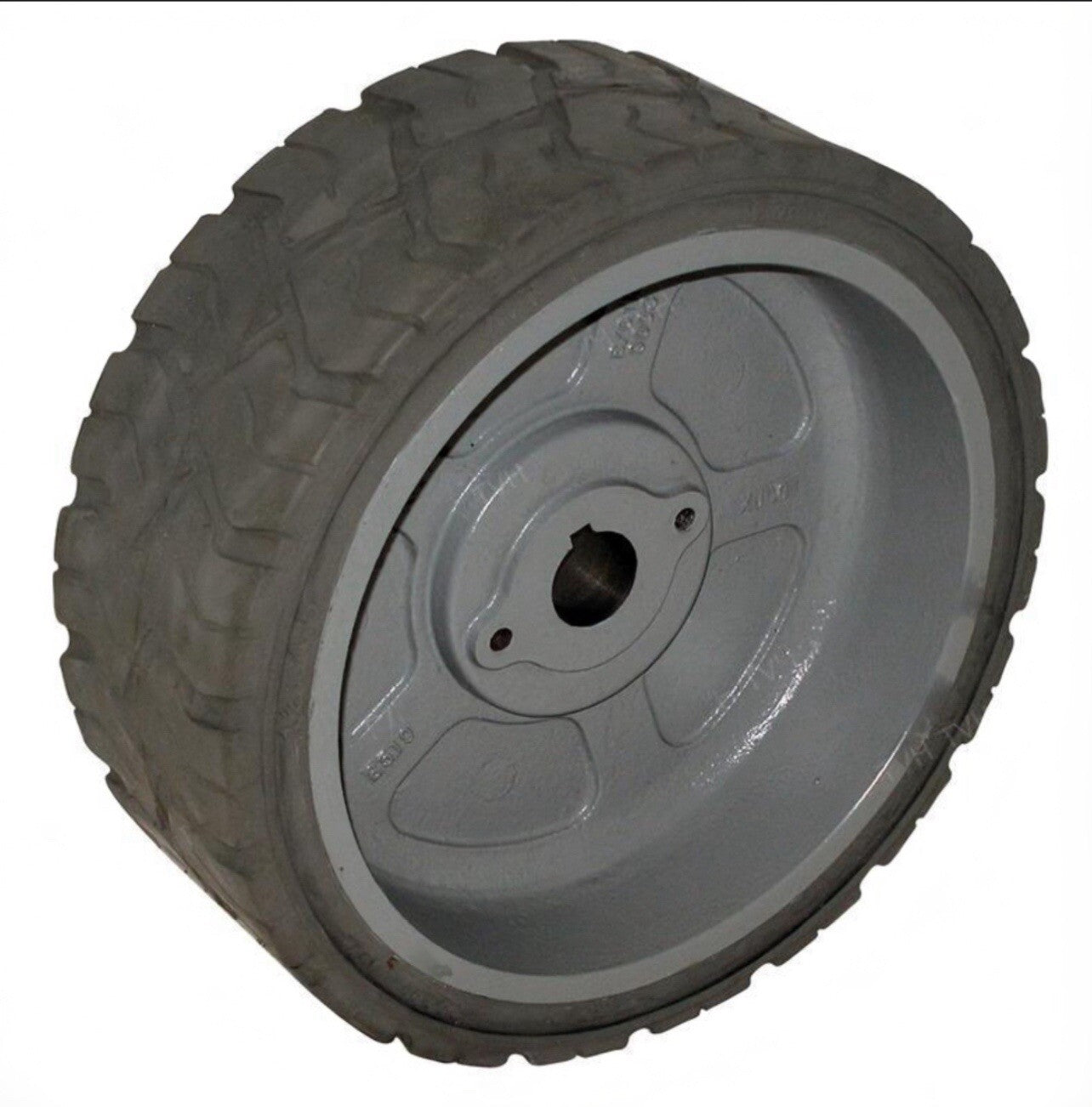 Genie Part 96252GT MOULD ON WHEEL | Non Marking Treaded 15"x5"x11.25" Gray