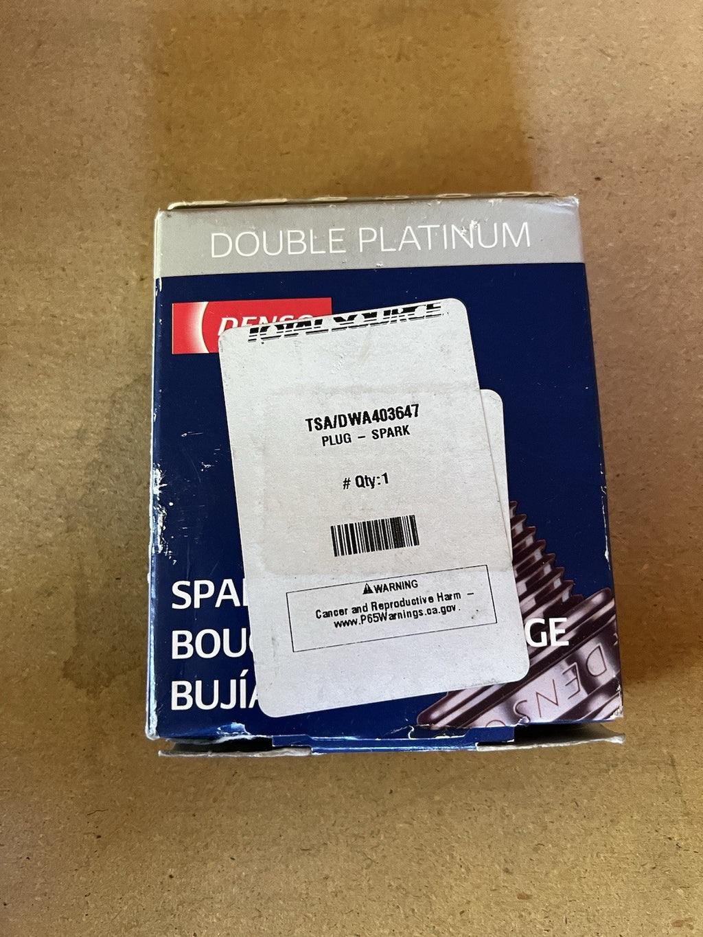 DWA403647 Doosan Forklift Spark Plug Set | Denso Double Platinum