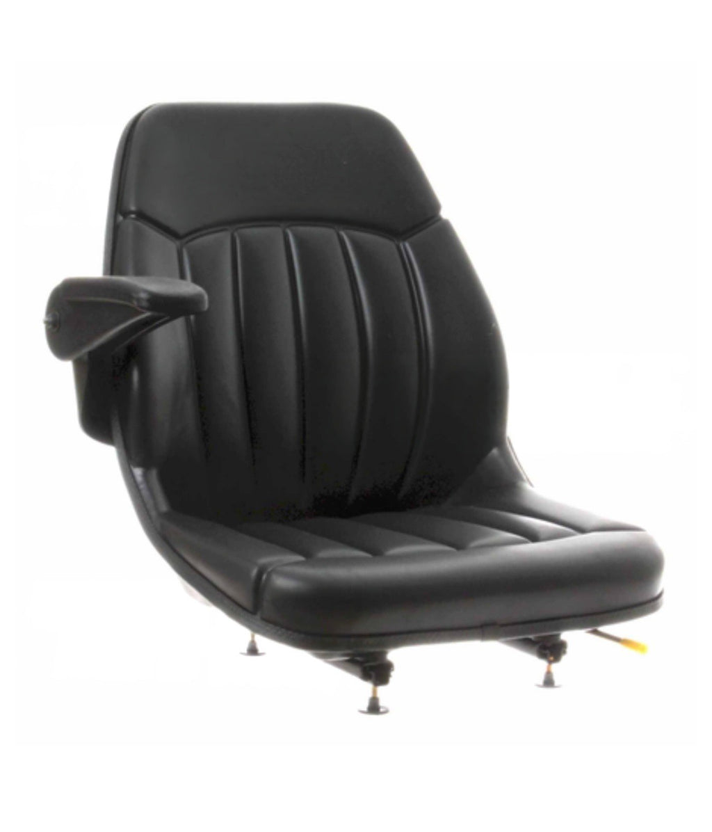NEW GRADALL VINYL BLACK W/R .H ARMREST SEAT 91033485