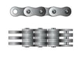 Forklift Mast Leaf Chain BL566 10 FT W/ 2 Master Links