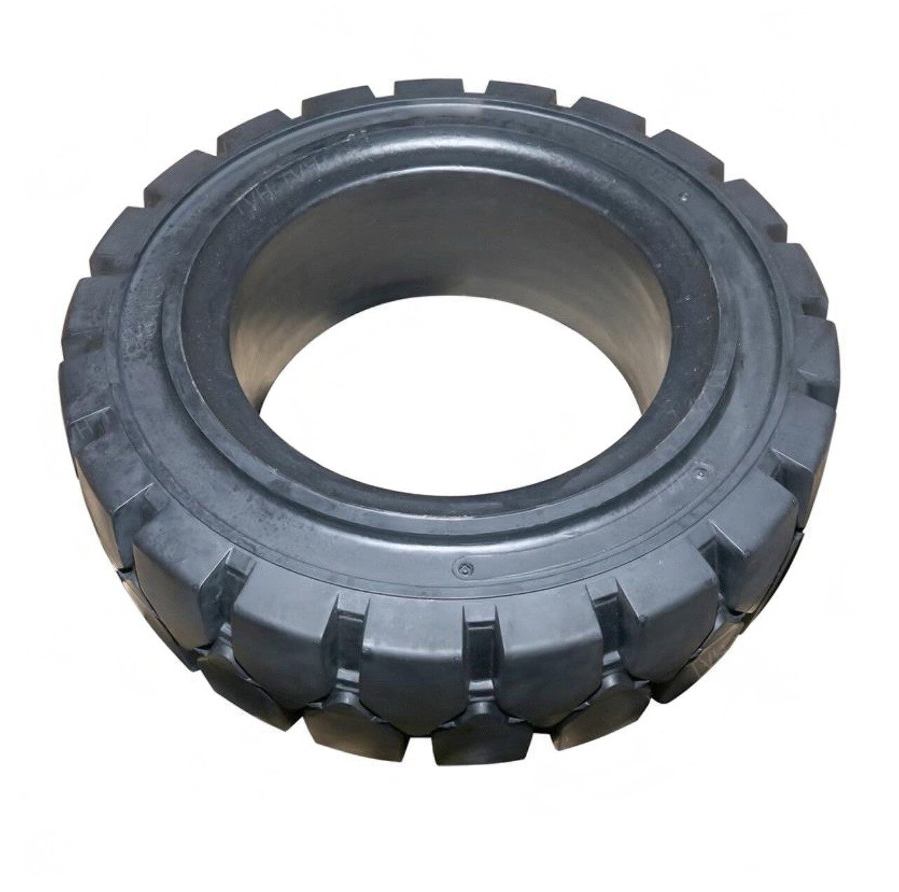 Forklift Tire 8.15-15 Solid Pneumatic Black Traction |