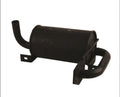 3EB-03-A6610 Muffler for Komatsu Forklift with 2 mounting holes