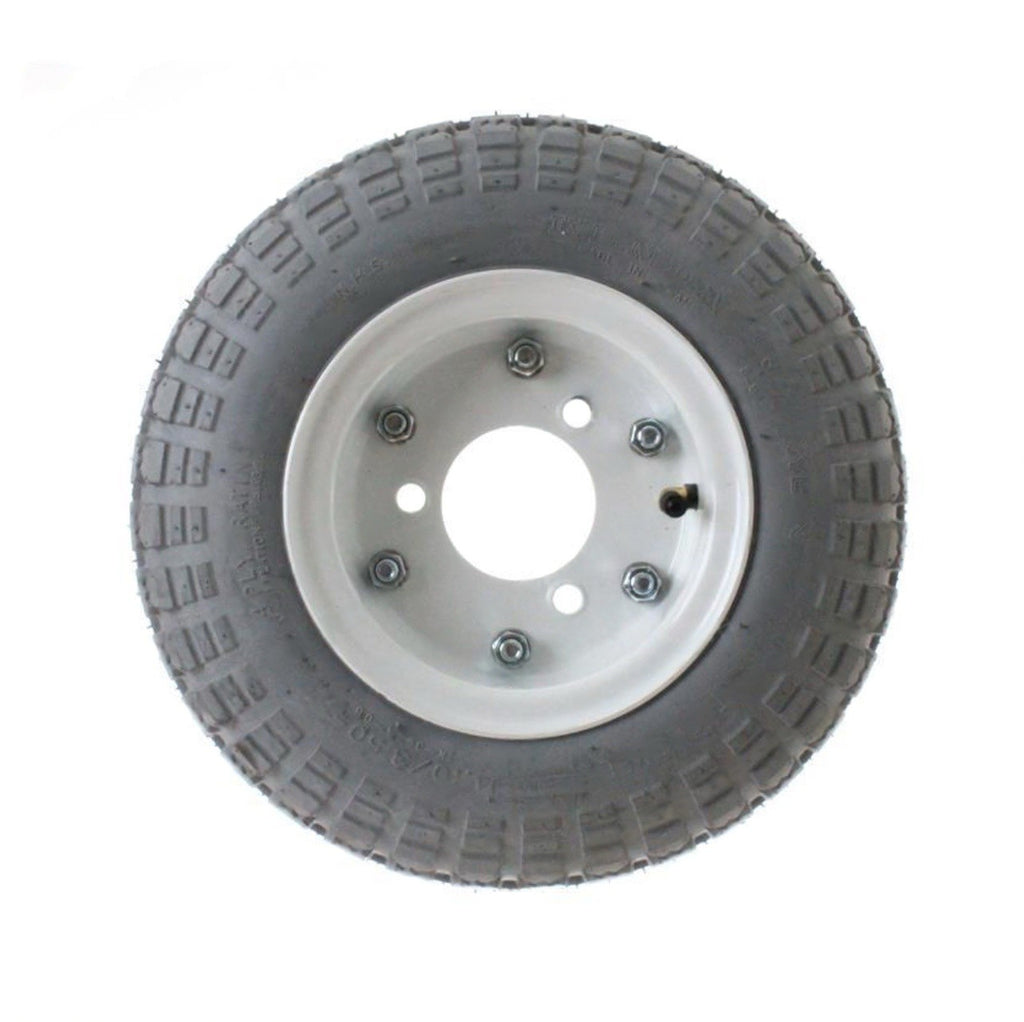 TIRE + WHEEL - 4.10/3.50-6 NON MARKING - 3 BOLT FOR POWERBOSS 320902