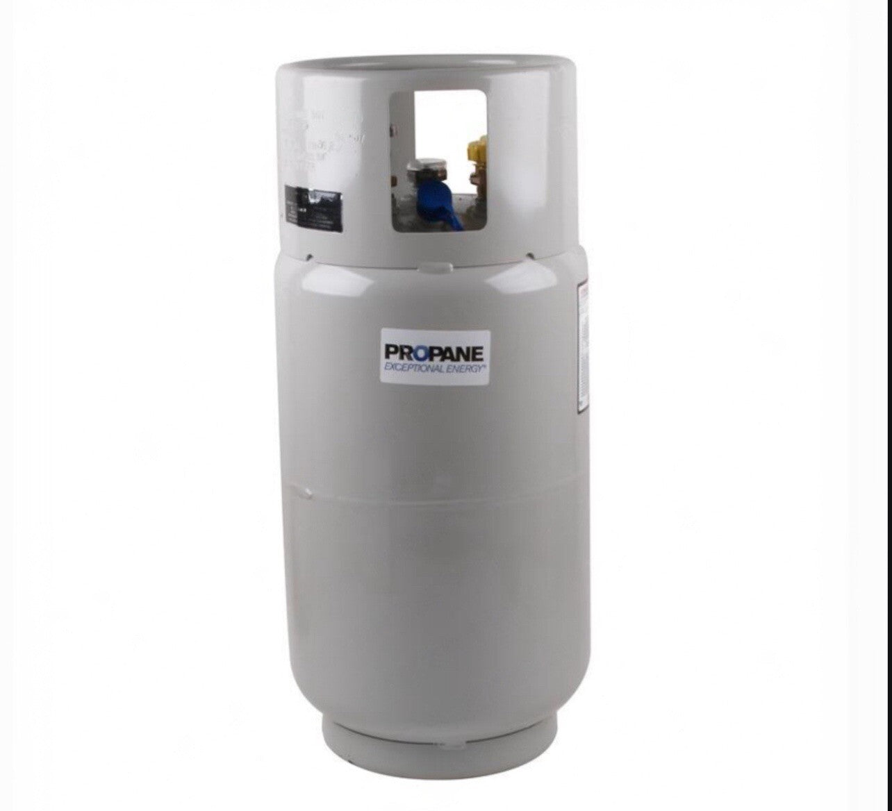 FORKLIFT LPG STEEL PROPANE LP TANK | 33.5 lbs 8 Gallon