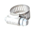 (QTY 20) UNIVERSAL FORKLIFT HOSE CLAMP HOSE 7/16 - 1 INCH 1/2 INCH BAND | 4208