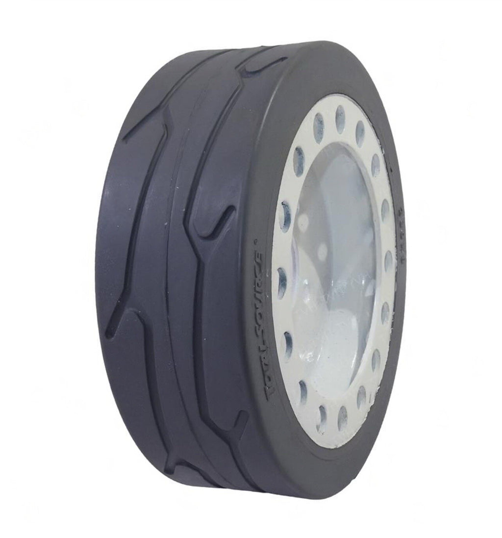 Skyjack 158437, NM, MOULD ON WHEEL (w/Brake)(200x8)(Treaded) SJIII3215,SJIII3219