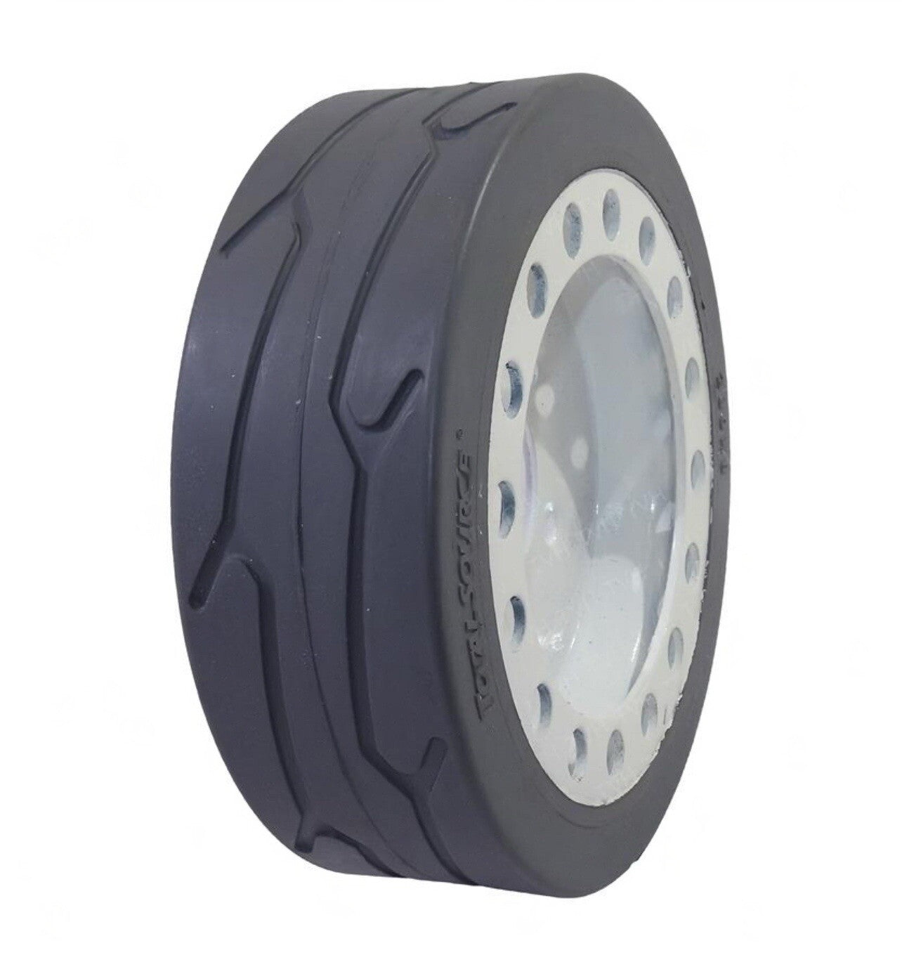 Skyjack 158437, NM, MOULD ON WHEEL (w/Brake)(200x8)(Treaded) SJIII3215,SJIII3219