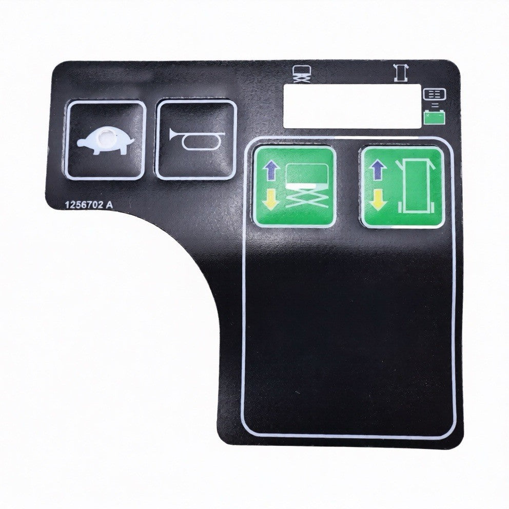 1256702GT Control Box Decal For Genie GS-1530 GS-1532 GS-2046 GS-3246