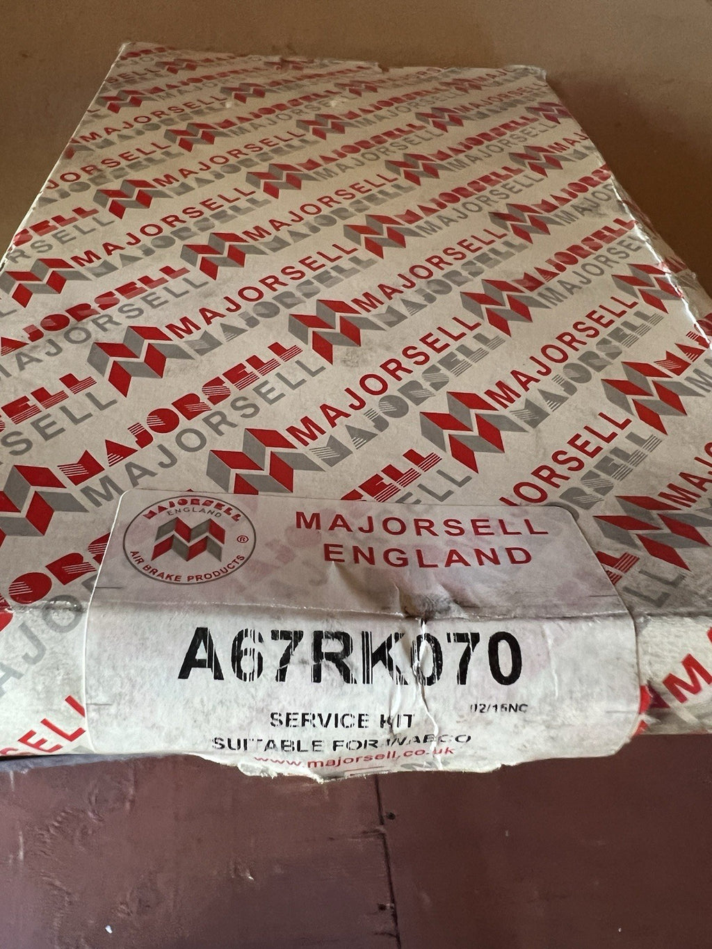 Air Compressor Repair Kit A67RK070 | Majorsell England