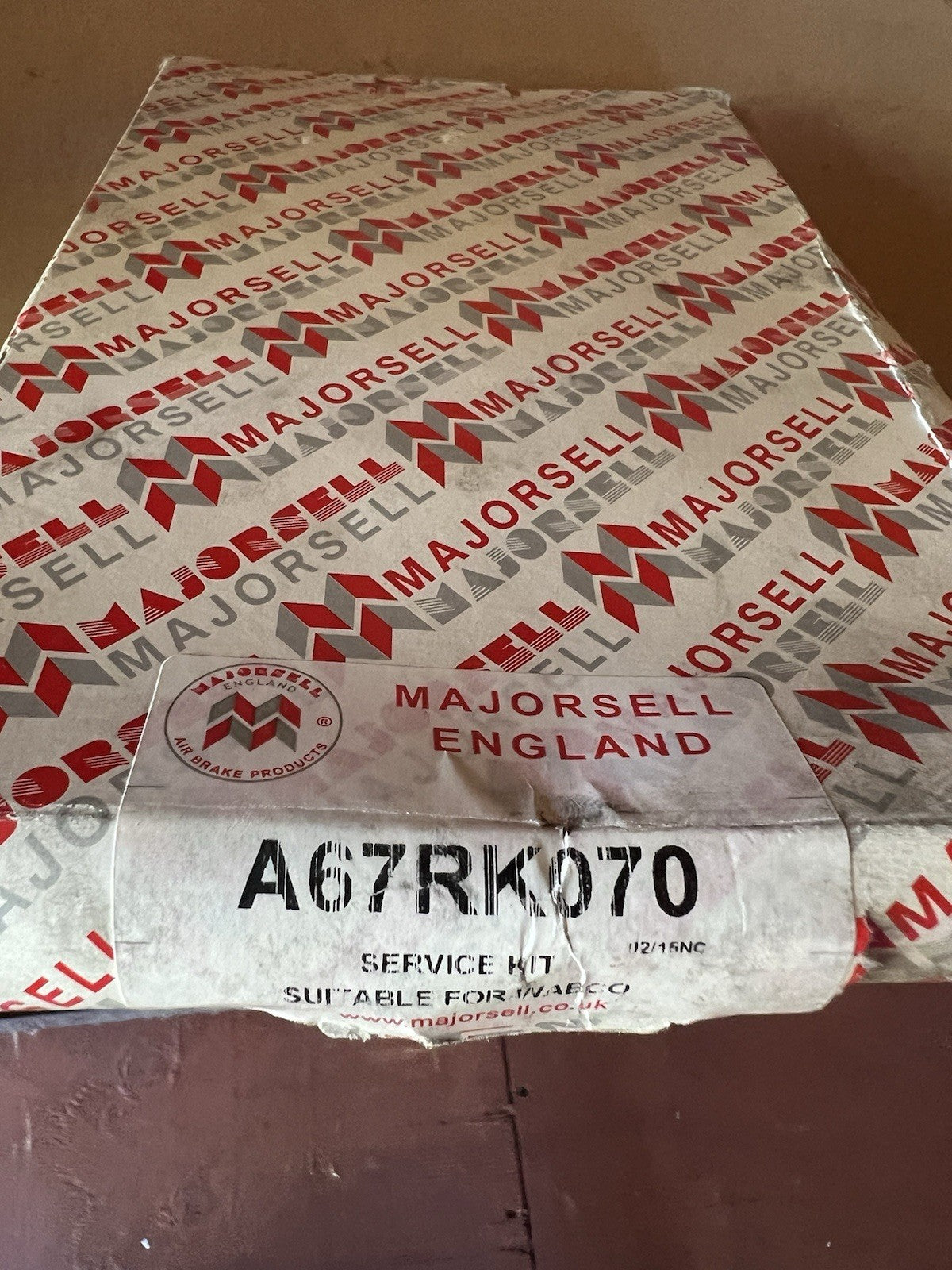 Air Compressor Repair Kit A67RK070 | Majorsell England