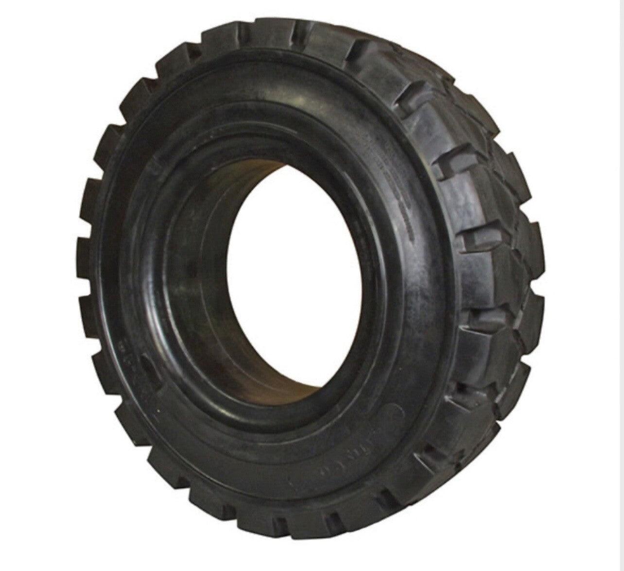 Forklift Tire 8.25-15 Solid Pneumatic Black Traction | TIRE-580SP