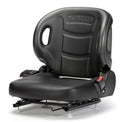 Universal Black Vinyl Forklift Seat w/ Safety Switch – Durable Replacement
