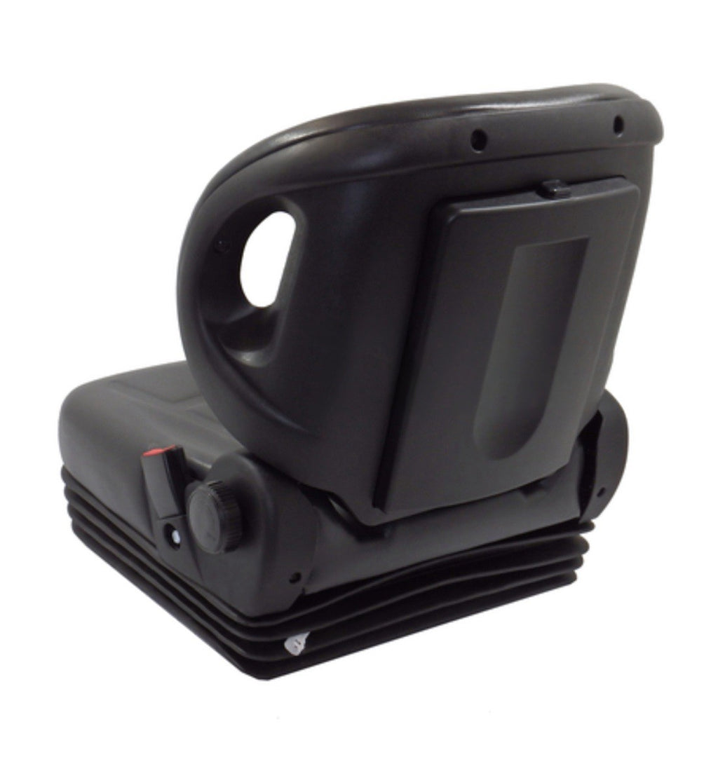 Toyota Forklift Seat 53710-U2231-71 Black Vinyl Full Suspension w/ Switch