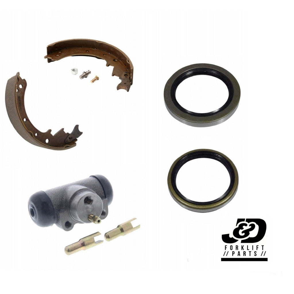Brake Kit for Toyota Forklift 7FGCU20/C25 | Shoes , Wheel Cylinders & Seals