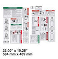 GN217262 Genie Safety Decal Kit | 584mm x 489mm