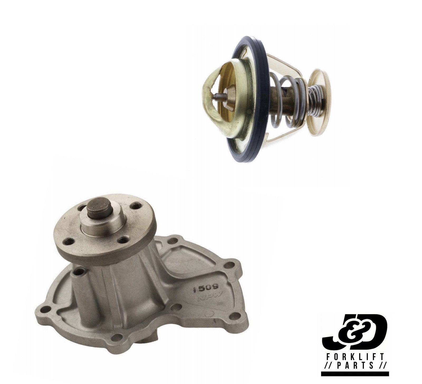 TOYOTA 4Y WATER PUMP AND THERMOSTAT FOR FORKLIFT | Fits Most Model #'s