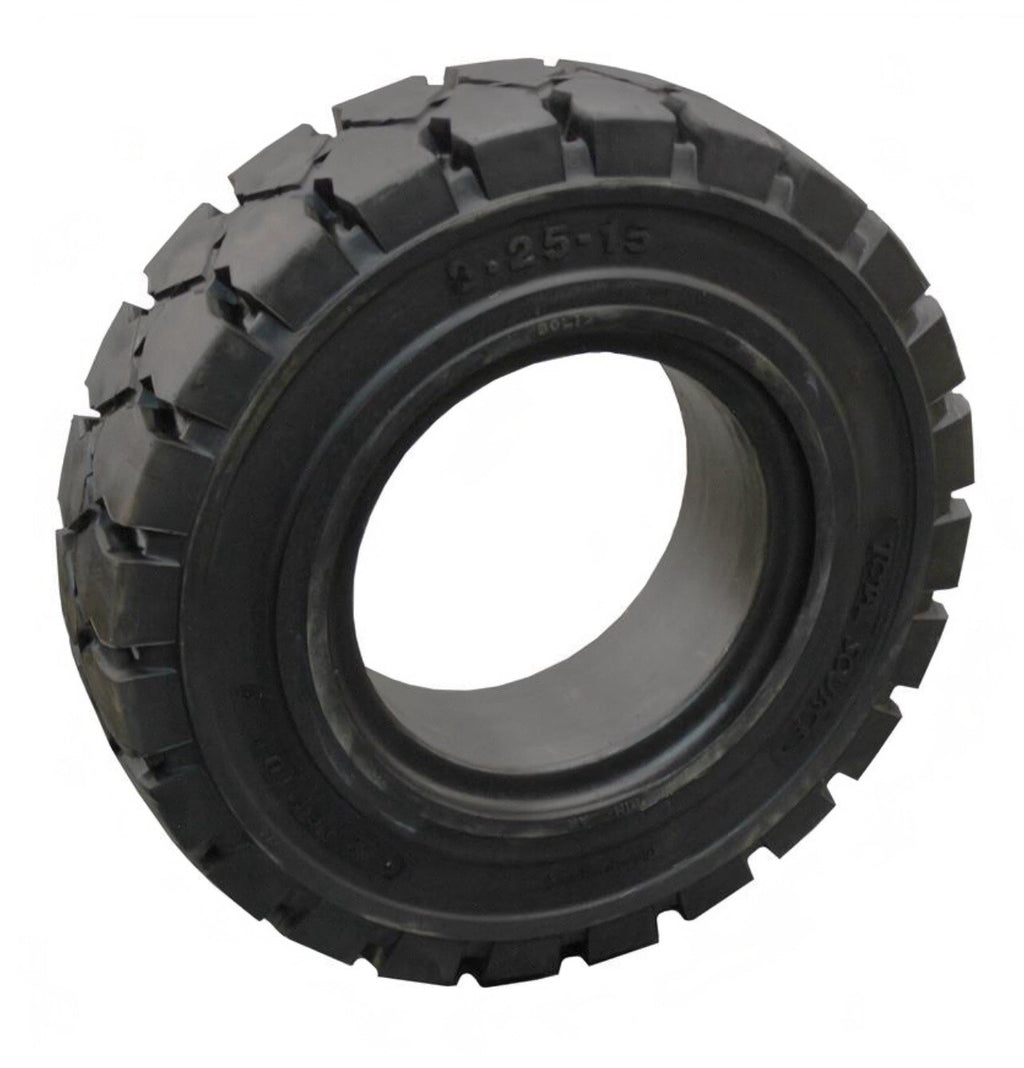 Forklift Tire 8.25-15 Solid Pneumatic Black Traction |