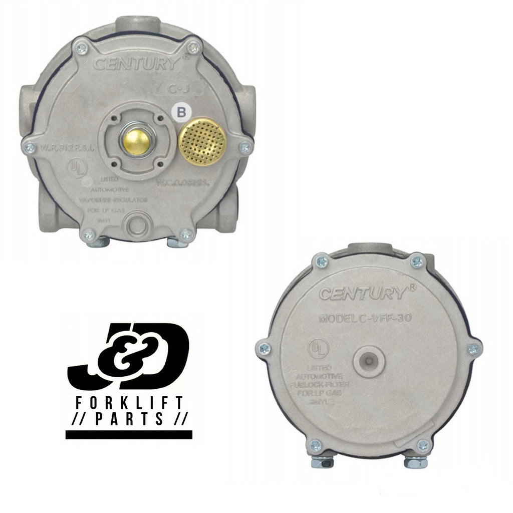 CENTURY VFF30 & MODEL J Propane Regulator  & Converter Lockoff Forklift LPG