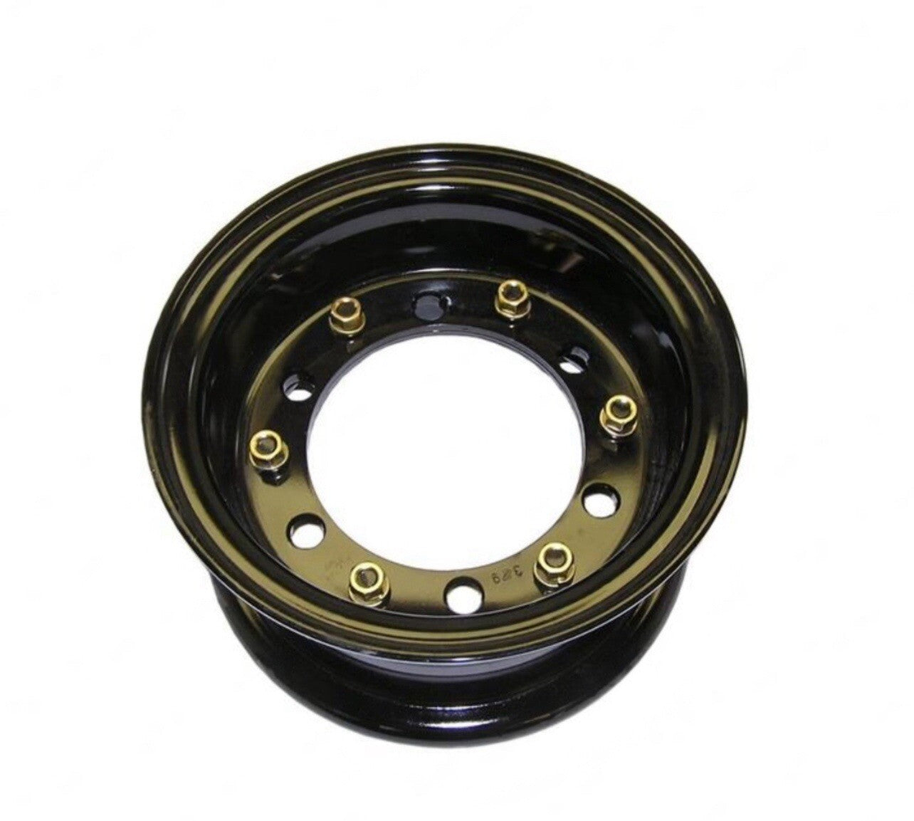 Forklift Split Wheel Steel Rim For Tire Size 600-9 | 150MM ID 6 Mount Holes