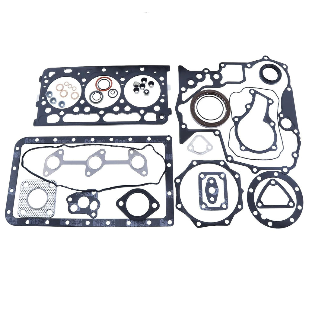 Overhaul Gasket Kit 1G823-99350 1G962-99363 Compatible for Kubota D902 Engine