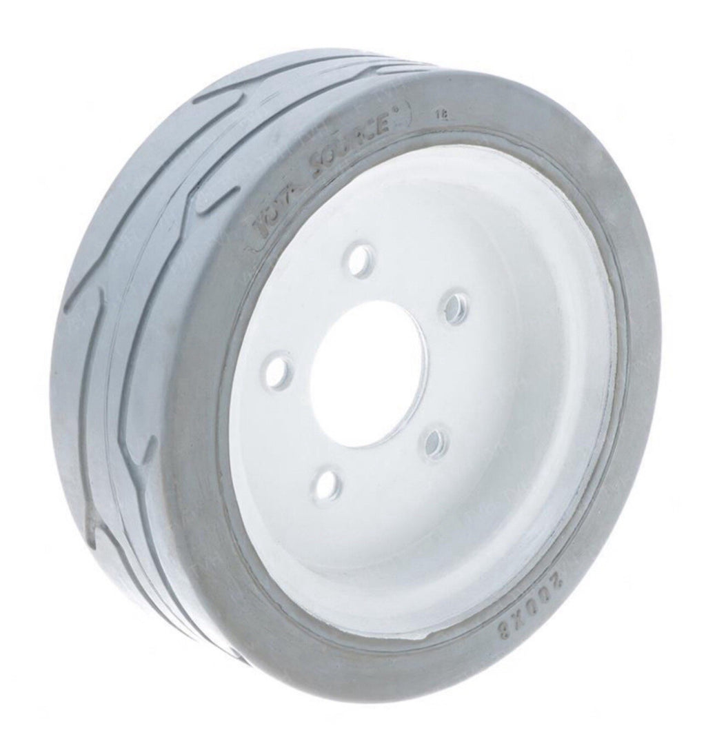 SJ158436 Fits Skyjack ,NON MARKING,MOULD ON WHEEL,(Gray) (200 X 8)(W/O Brake Rin