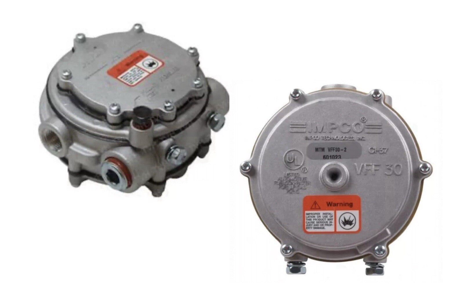 IMPCO MODEL J  & IMPCO VFF30 Propane Regulator Converter Lockoff Forklift LPG