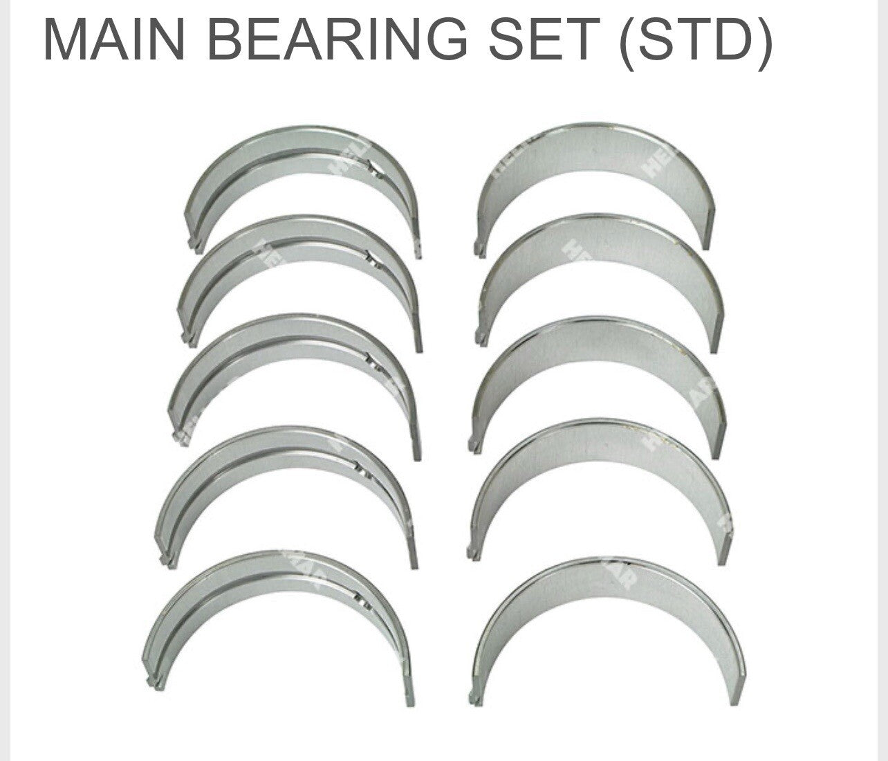 11701-76014-71 Toyota Forklift 4Y Engine Main Bearing Set STD