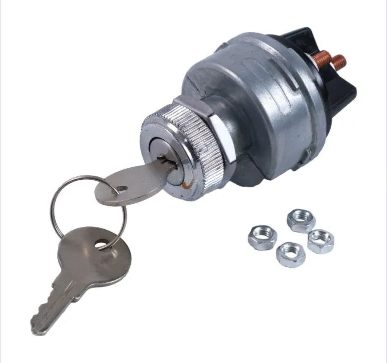 5165073-00 Ignition Switch w/ Keys for Yale Forklift 4 Terminal