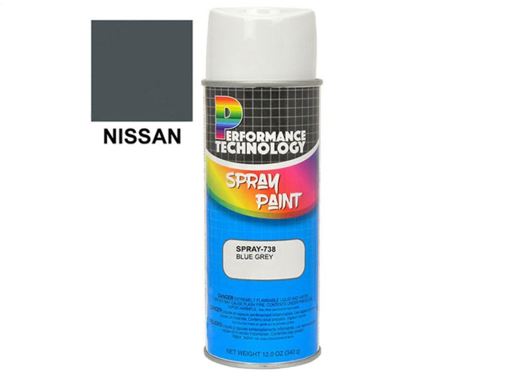 Nissan Forklift Blue Gray Spray Paint - 2 Pack