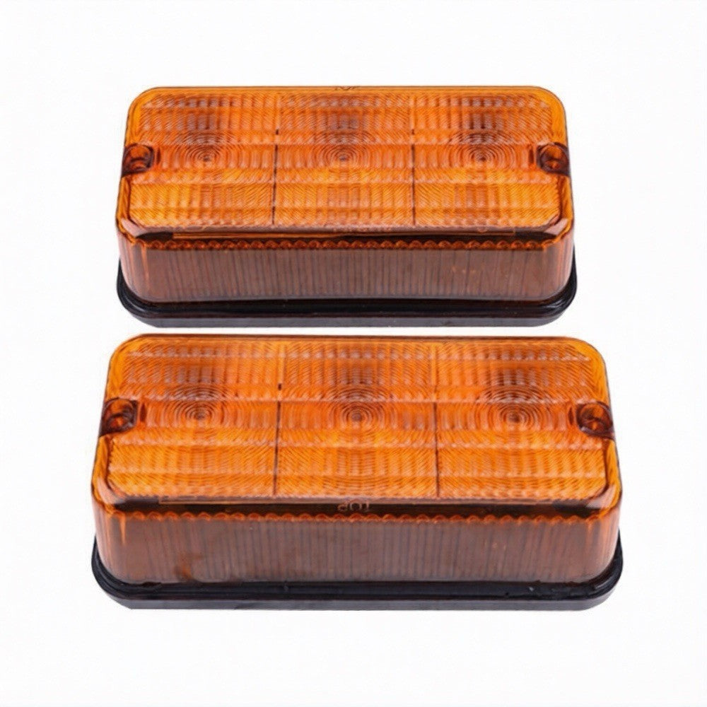 2PCS LED Warning Light 92185C1 for Case 7110 7120 7130 7140 7150 7210 7220 8910