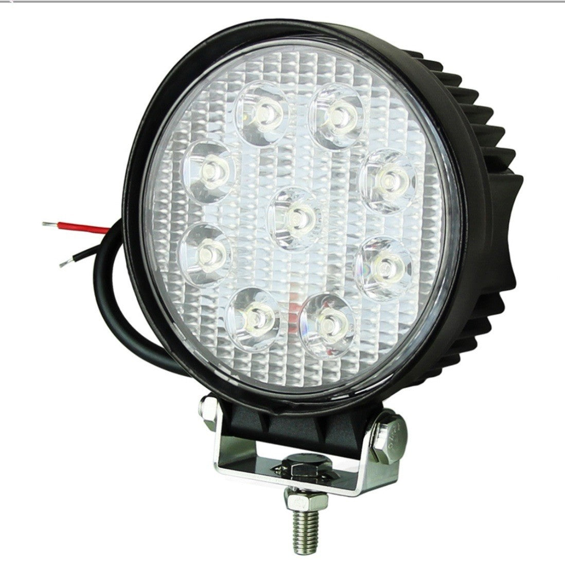 (SET OF 2) Forklift round Light Led 12-80V 27W  3181860  Aftermarket - New