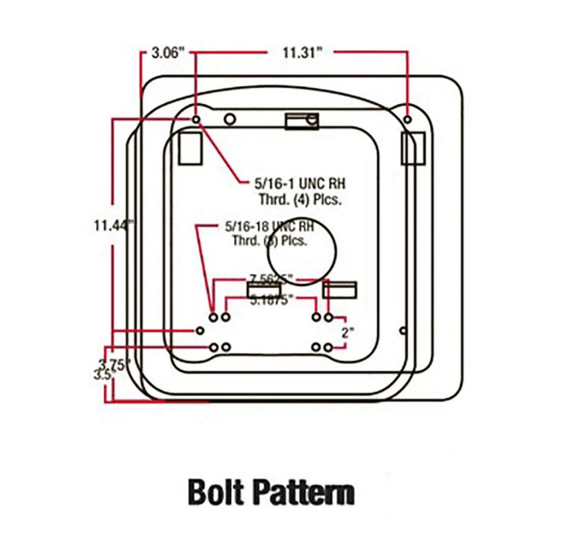 Bobcat 753 763 843 Skid Steer Seat Replacement Vinyl Bucket Seat