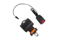 UNIVERSAL FORKLIFT BELT - SEAT RETRACTABLE ORANGE W/SWITCH | 62"