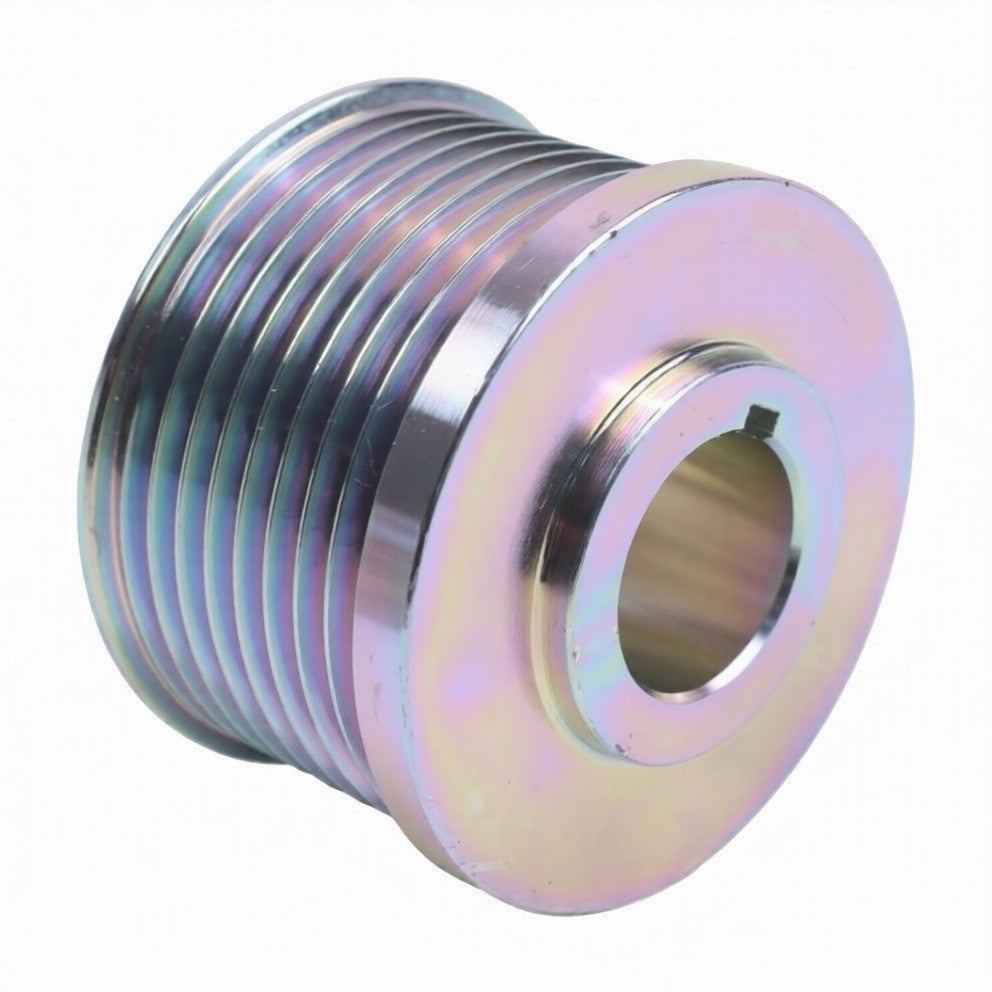 Solid 8 Groove Pulley 3918275 3925852 Compatible for Cummins QSB QSB4.5 Engine