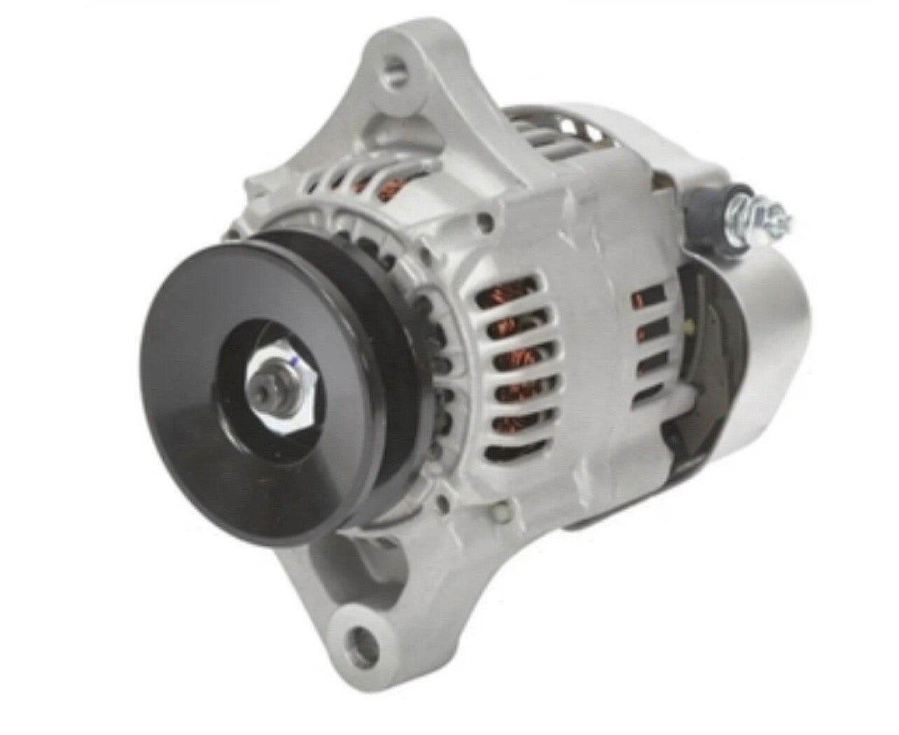 New Toyota Forklift 4Y Alternator 27060-78003-71 with Round Connector