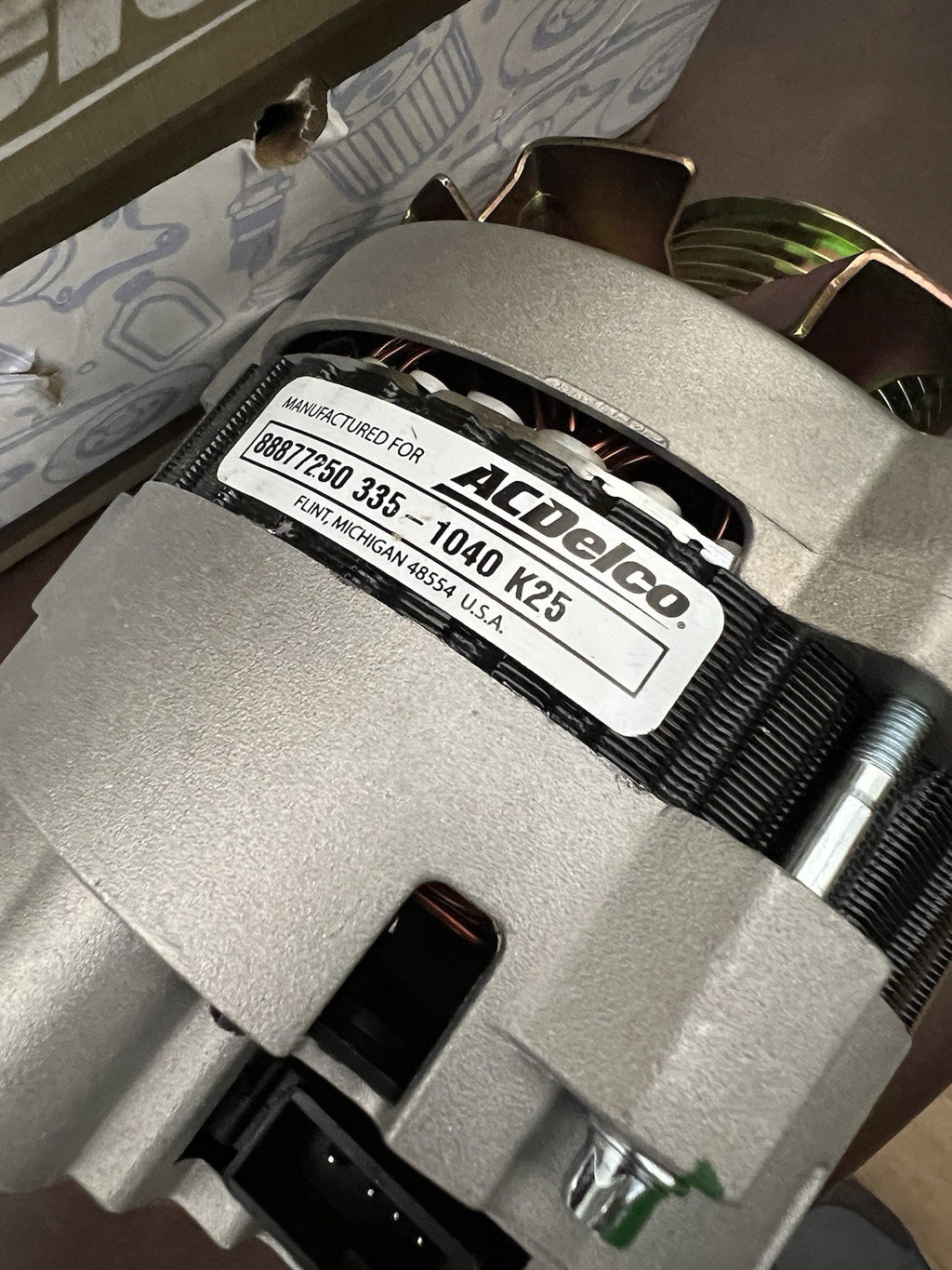 NEW ACDelco Alternator 335-1040 88877250 GM
