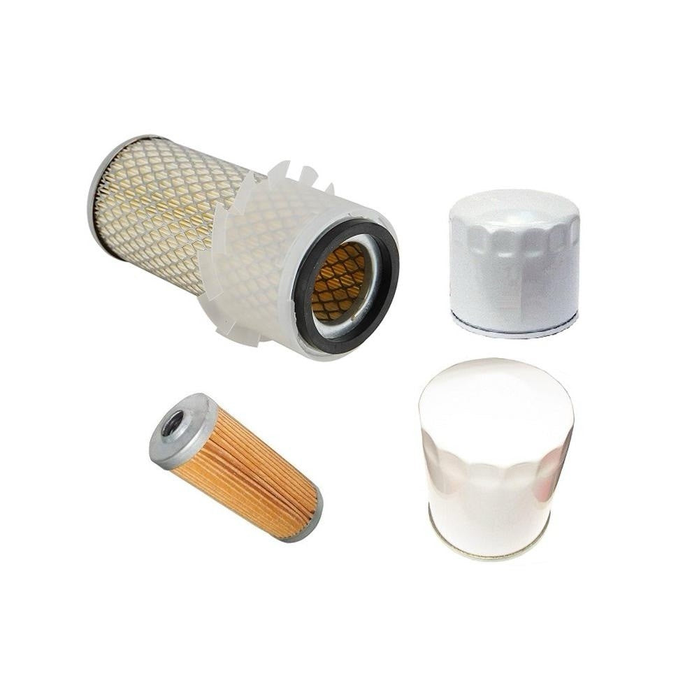 Filter Kit Air/Fuel/Oil/Hst Fits Kubota B6100HSTD B6100HSTE
