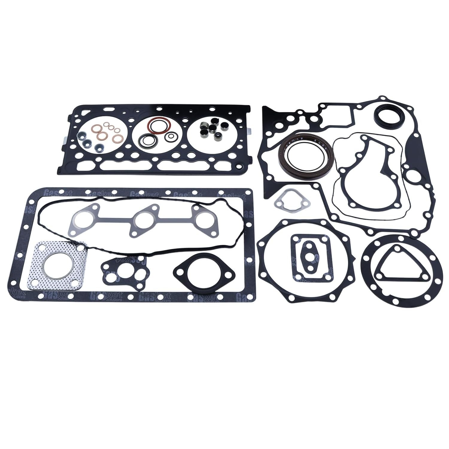 Overhaul Gasket Kit 1G823-99350 1G962-99363 Compatible for Kubota D902 Engine
