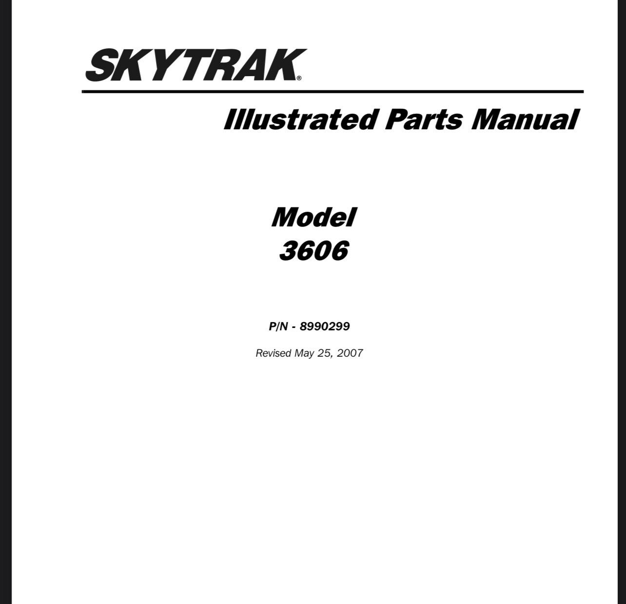 Skytrak 8035253 Steer Cylinder Seal Kit | 3606