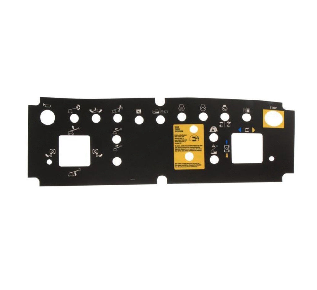 Control Panel Decal / Overlay 82767GT 82767 for Genie Telescopic Boom Lift